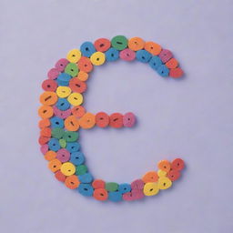 Create a fun, artistic representation of the word 'basic' with the letter 'C' cleverly replaced by the number '6'.