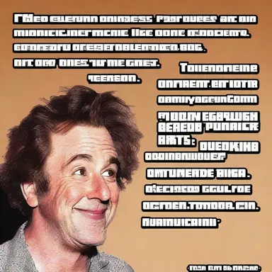 The comedian's punchline was rattling hilarious.