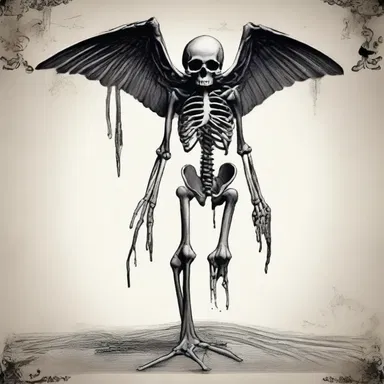 In Greek mythology, the sound of rattling bones was believed to be an omen of impending death.