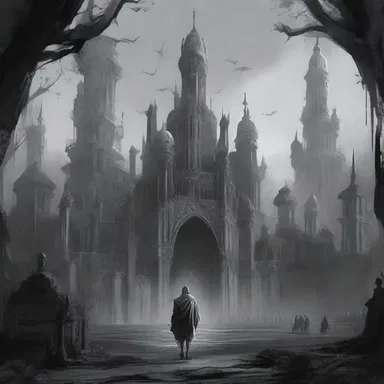 In the mythical land of Zorandia, the inhabitants are cursed with monochromacy and can only see the world in shades of gray.