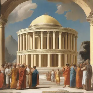 In ancient Greek mythology, many gods and goddesses lived in Mount Olympus, which can be considered a bedroom community due to their frequent visits to Earth.