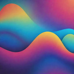 Generate a stylish and cool laptop wallpaper possibly containing abstract designs or interesting color gradients