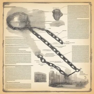 In the novel, the discovery of a mysterious artifact set off a chain reaction of events that changed the fate of the main character.
