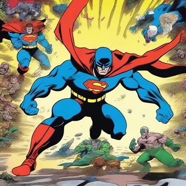 In the comic book series, the superhero's defeat of a powerful enemy caused a chain reaction of villains seeking revenge against him.