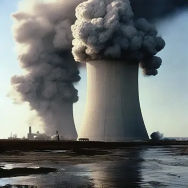 The film portrayed a fictional chain reaction of disasters caused by an accidental nuclear meltdown.