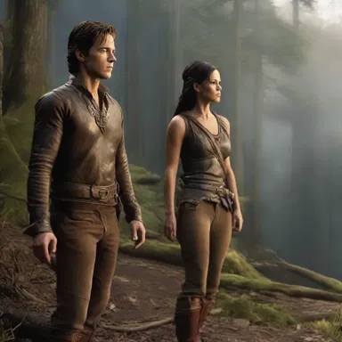 The movie ensconced the viewers in a world of fantasy and adventure.