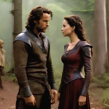 The movie ensconced the viewers in a world of fantasy and adventure.