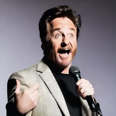 The comedian ensconced the punchline perfectly, leaving the audience laughing uncontrollably.