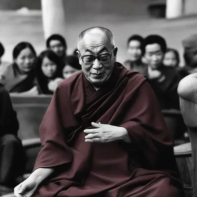 The Dalai Lama is pre-eminently respected and revered by his followers.