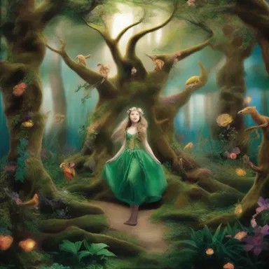 The enchanted forest was pre-eminently magical, with its mystical creatures and ethereal beauty.