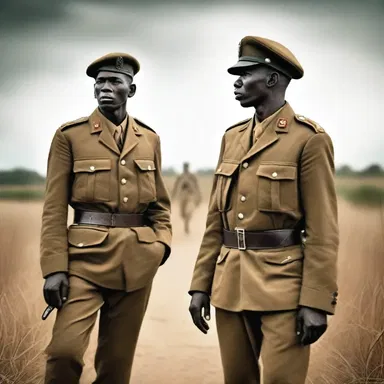 The novel tells the gripping story of a soldier's journey from a lowly foot soldier to a respected figure with a lieutenancy.
