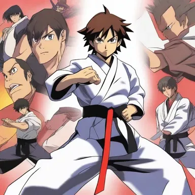 In the popular anime series, the protagonist trains tirelessly to become the champ of the martial arts tournament.