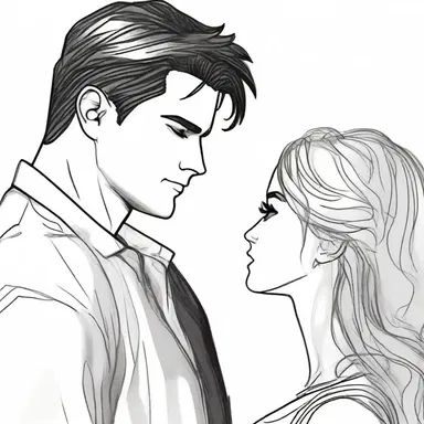 She looked defenselessly into his eyes, completely unaware of the love brewing in his heart.