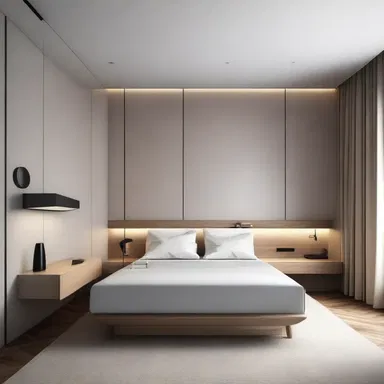The minimalistic design of the room left it feeling defenseless and lacking warmth.