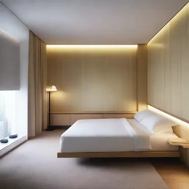 The minimalistic design of the room left it feeling defenseless and lacking warmth.