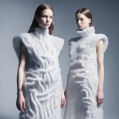 The avant-garde designer introduced a groundbreaking fashion line inspired by the theme of bacteriolysis, incorporating microscopic patterns of bacteria in their garments.