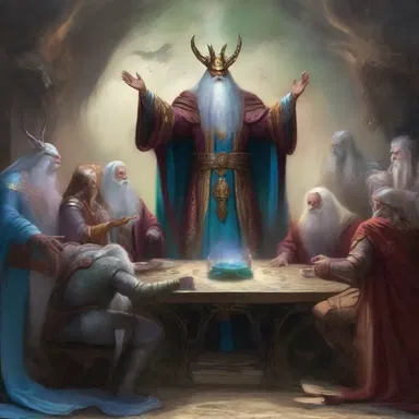 In the fantastical world, the summit meeting brought together representatives from different magical realms to form an alliance against a common enemy.