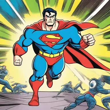 In the cartoon, the superhero used a milliequivalent of his special serum to gain superhuman powers and defeat the villains.