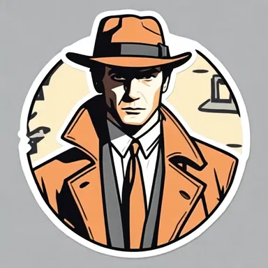 The movie presented a sticker for the detective protagonist, who had to unravel a complex mystery and solve a baffling crime by the end of the film.