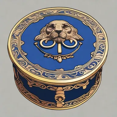 In Greek mythology, a sticker was used to seal the entrance to Pandora's box.