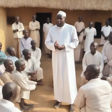 The villagers were shocked by the preacher's robust language during the sermon.