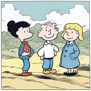 The comic strip relied on robust humor that appealed to children and adults alike.