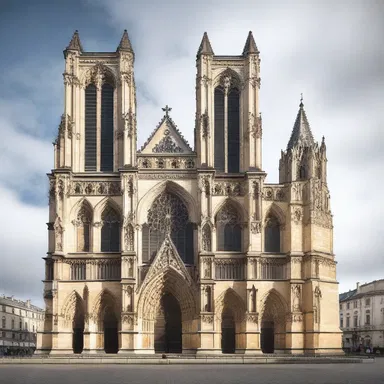 The robust structure of Gothic cathedrals allowed them to withstand the test of time.