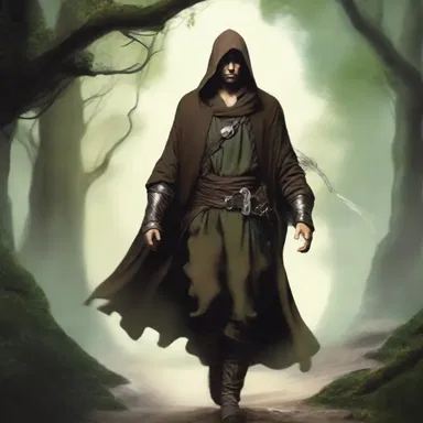 In the fantasy novel, the protagonist escapes from captivity and embarks on a journey to defeat the evil sorcerer.