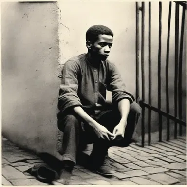 The classic literature book explored the theme of captivity through the story of a young man who becomes a prisoner of war.