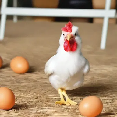 Why did the chicken go into captivity? Because it wanted to be an egg-cellent escape artist in the annual farm talent show!