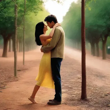 In the romantic movie, the main character risks everything to free his love from captivity.