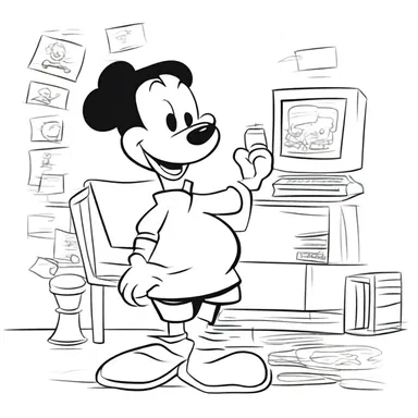 Interest in traditional hand-drawn cartoons has been waning over the years with the rise of computer-generated animation.
