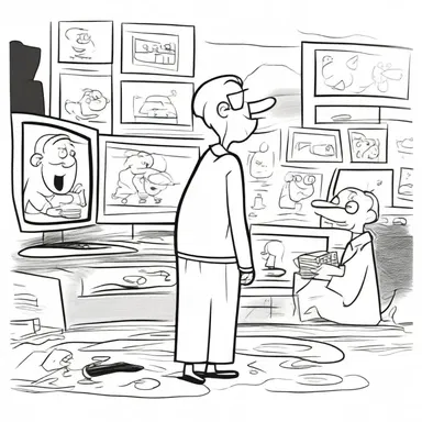 Interest in traditional hand-drawn cartoons has been waning over the years with the rise of computer-generated animation.