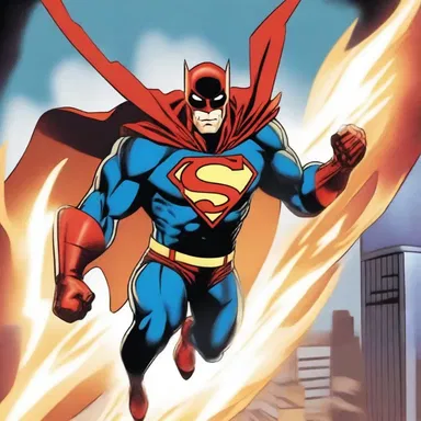 The superhero's polyvalence, with the ability to fly, turn invisible, and control fire, made him a formidable force against villains.