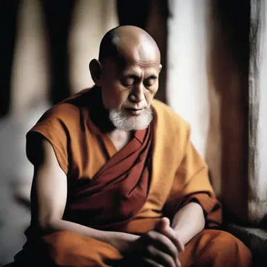 Through his deep devotion and constant prayer, the monk believed that his psychogenesis was caused by spiritual affliction.