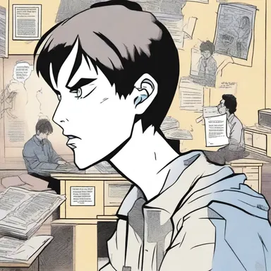 In the comic book series, the protagonist's psychogenesis was portrayed as the result of his traumatic childhood experiences.