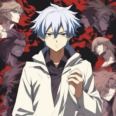 The main character's psychogenesis in the anime series was depicted as a consequence of his inner demons and unresolved emotional issues.