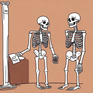 Why did the skeleton querulously complain at the comedy club? Because he had a bone to pick with the comedian!