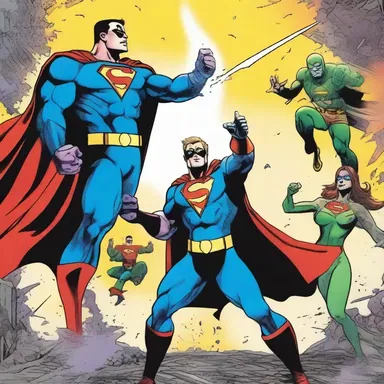 The superhero comic features a thrilling storyline where the hero uses their powers to combat a group of villains who plan to weaponize creosote for their evil intentions.