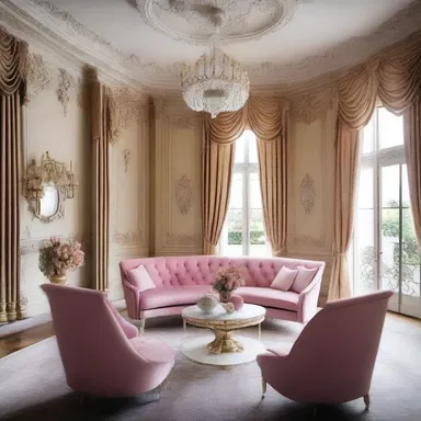 The luxurious mansion was adorned with beautiful kid gloves, giving a refined and sophisticated feel to the interior design.