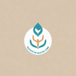 Generate a logo for a health care organization named 'Quincy Basic Health Care'. The design should convey feelings of trust, cleanliness, and care in a professional and modern style.