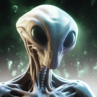 The alien creature from the distant planet had the ability to spit acidic saliva, which could melt through any material.