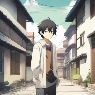 In the anime series, the protagonist battles homesickness as he fights his way through unfamiliar places, all he wants is to be back at home with his family.