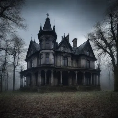 The gothic manor house plays a crucial role in the eerie atmosphere of the horror movie.