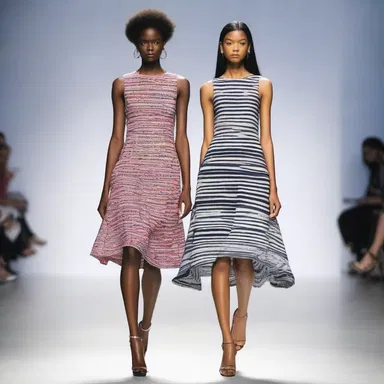 The fashion designer incorporated viscometry-inspired patterns into their latest collection, creating unique and visually captivating designs.