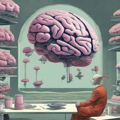 The futuristic novel imagined a world where humans consumed brain of certain animals as a delicacy.