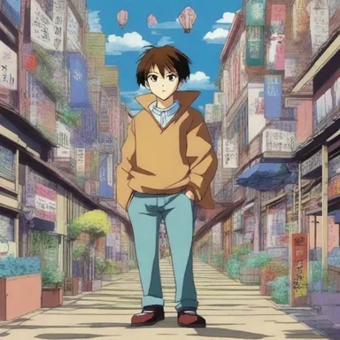 This anime series was created by a brilliant brain who showcased exceptional intellectual ability in storytelling.