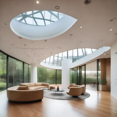 The architect's innovative and original ideas displayed the brain's exceptional talent in designing modern structures.