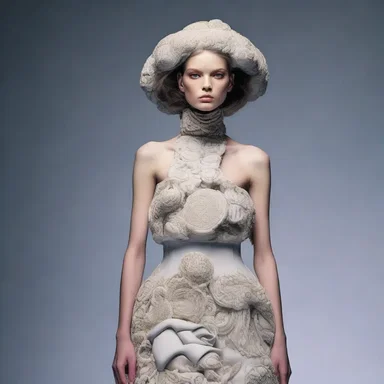 The fashion designer's collection was a true reflection of the brain's originality and exceptional creativity.