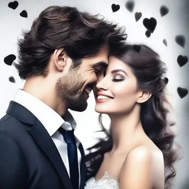 In the midst of the chaos, he couldn't help but feel his heart skip a beat when she smiled, completely brain-ing him with her beauty.